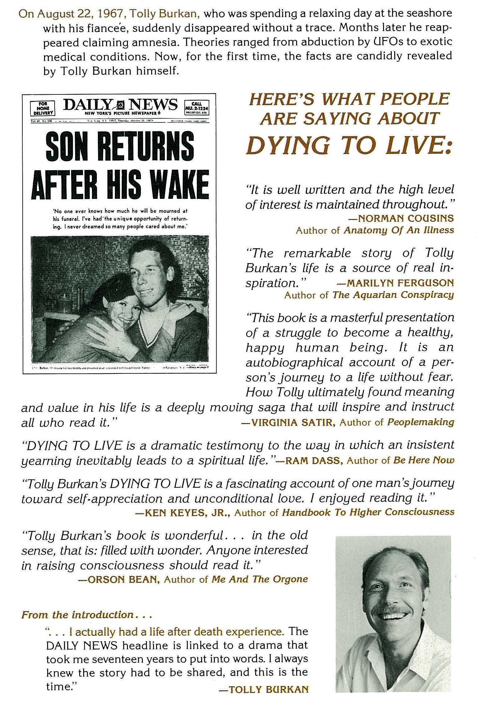 Dying to Live
